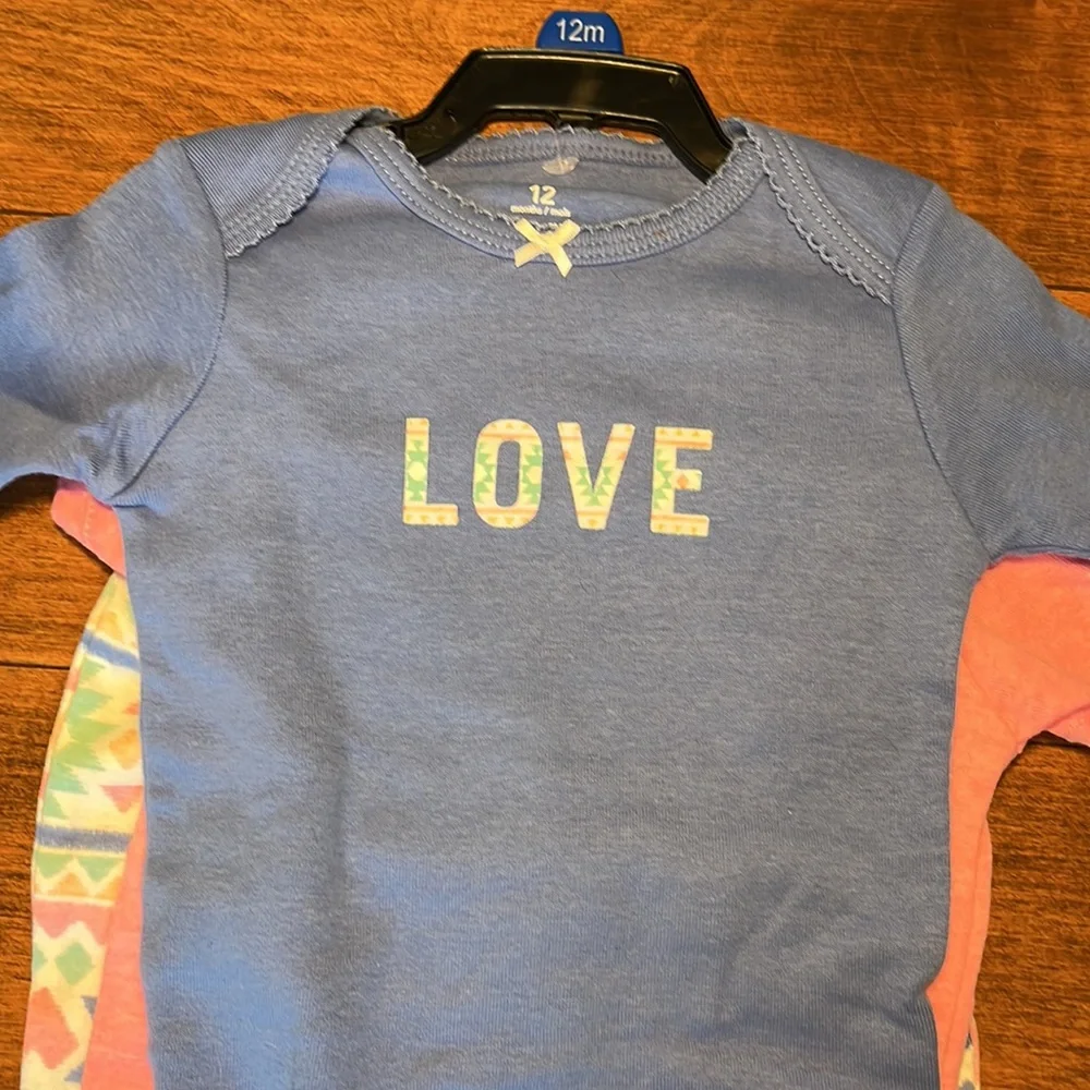 Carters 3 piece Onesies Outfit NEW 12 months